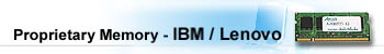 Memory for IBM / LENOVO