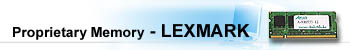 Memory for Lexmark Printer